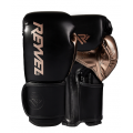 Перчатки боксёрские Reyvel ProTraining MF, цвет чёрный